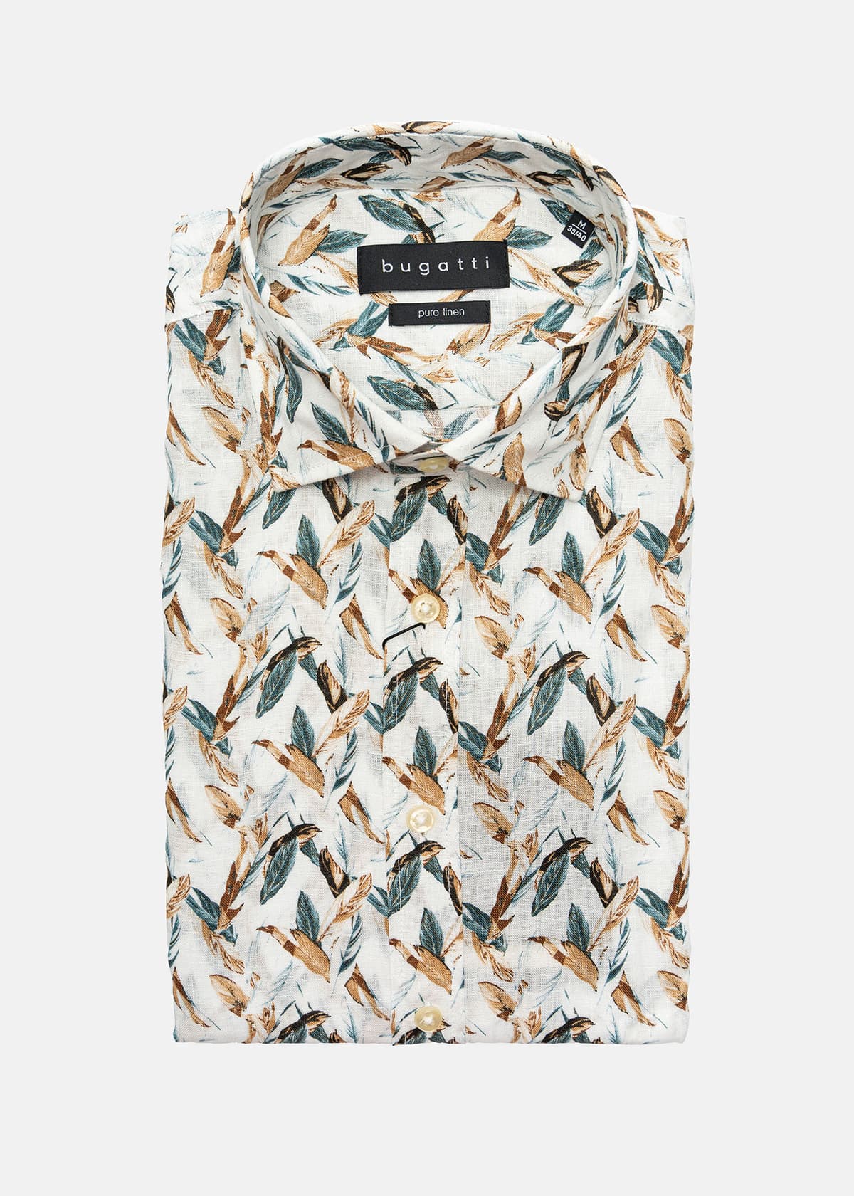 Men's Shirts Bugatti Sportswear White