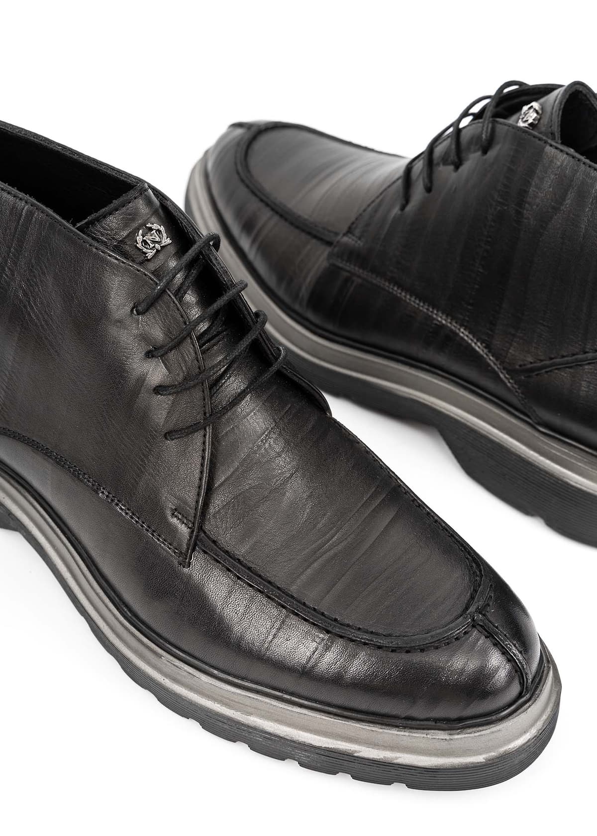 Men's Ankle Boots Monte Napoleone Black