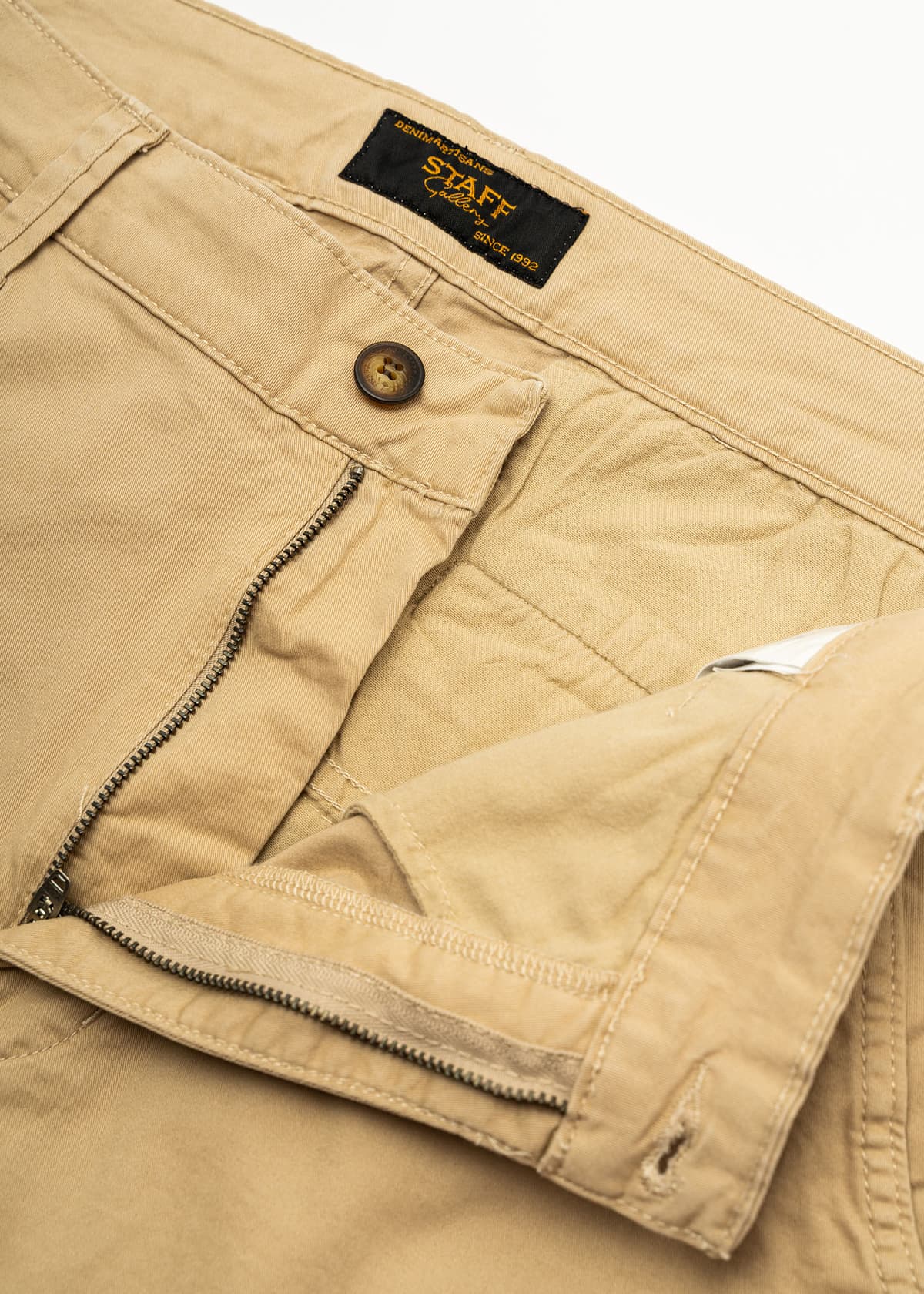 Men's Jeans Staff Jeans & CO Beige