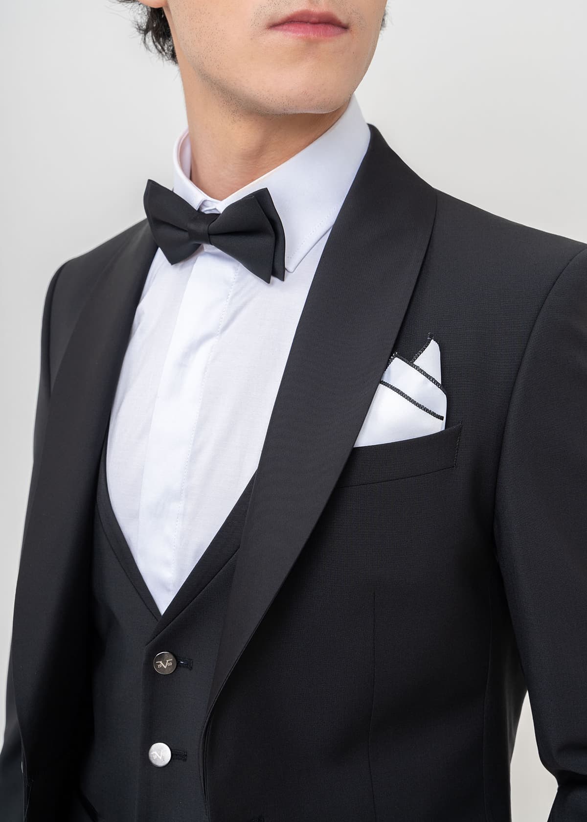 V1969 3 Pieces Smokin της σειράς Bruno - 07.36.BRUNO Black