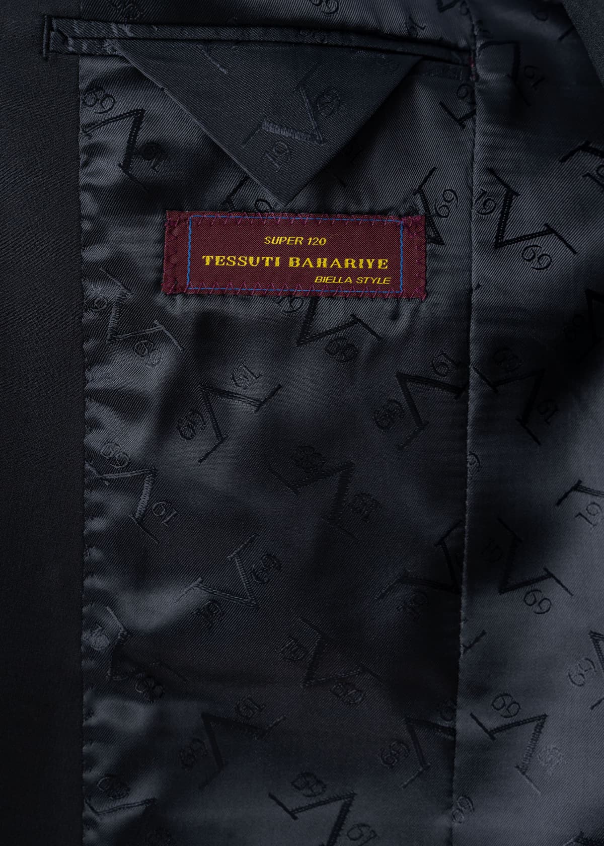 V1969 3 Pieces Smokin της σειράς Bruno - 07.36.BRUNO Black