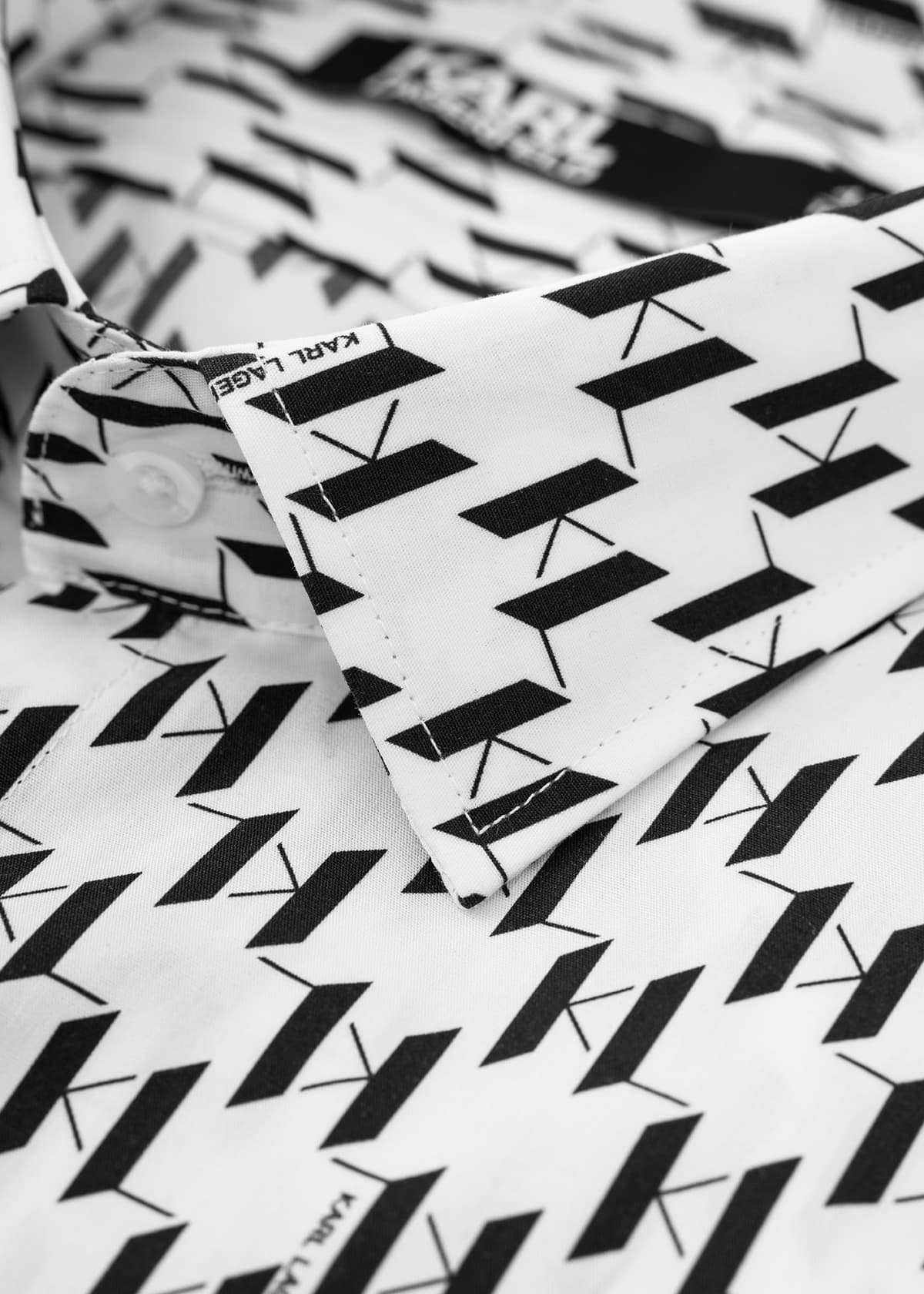 Men's Shirts Karl Lagerfeld Black