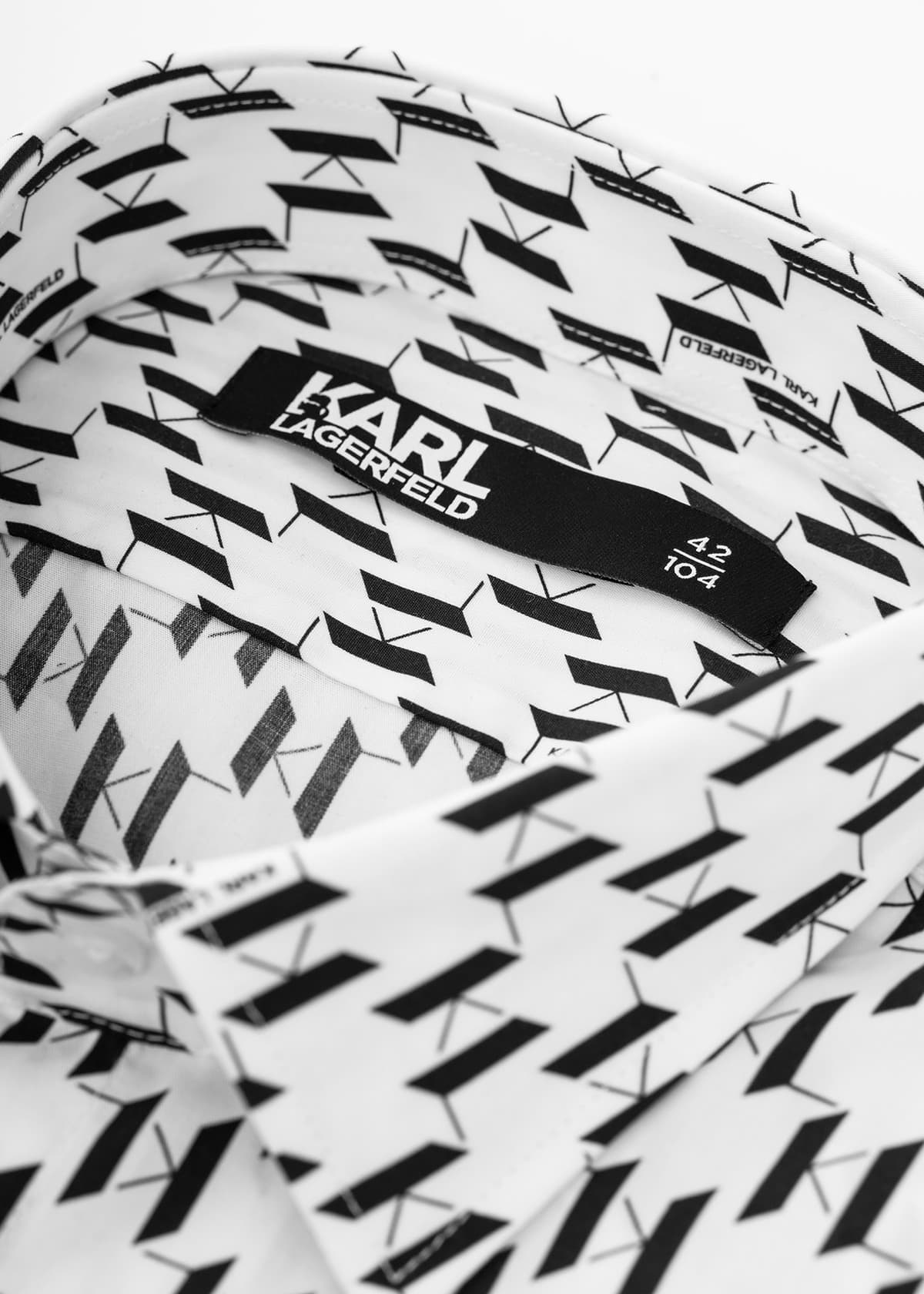 Men's Shirts Karl Lagerfeld Black