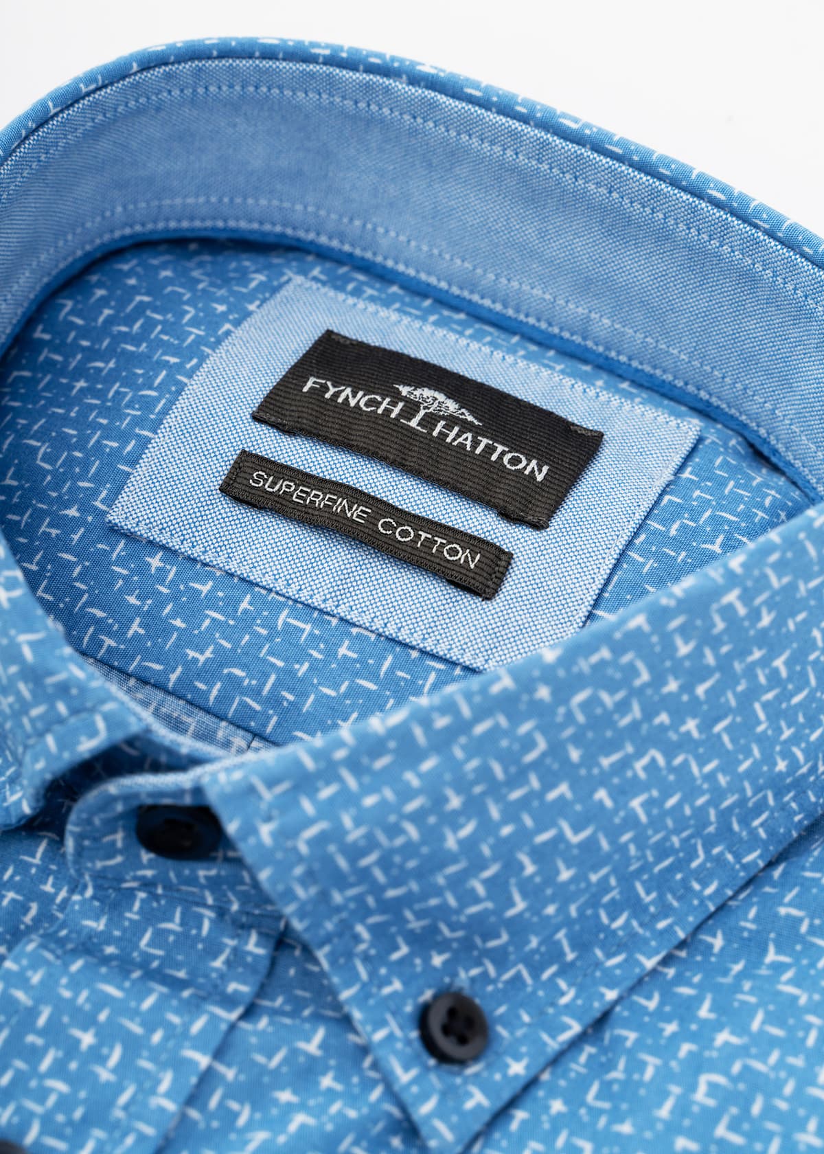 Men's Shirts Fynch Hatton Blue