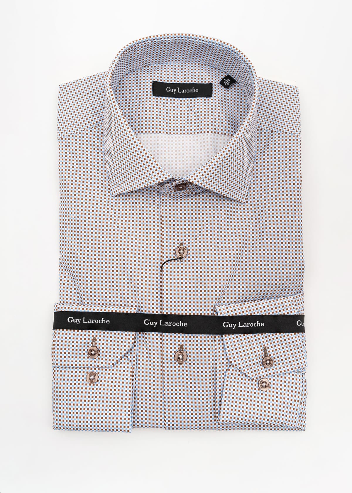 Guy Laroche Πουκάμισο της σειράς Print - GLDS18713 CL 6 Ciel