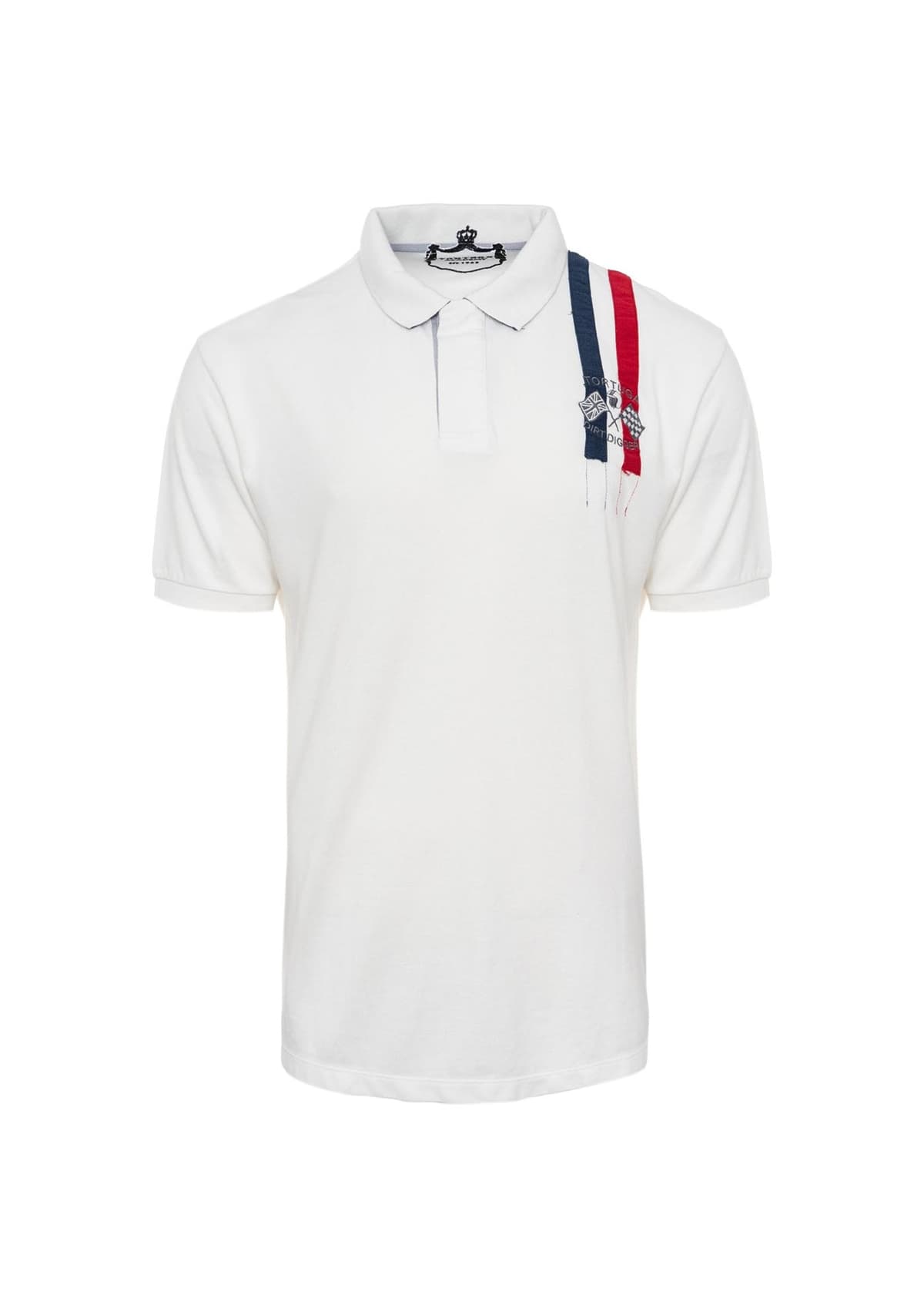 Men's Polo Shirts La Tortuga White