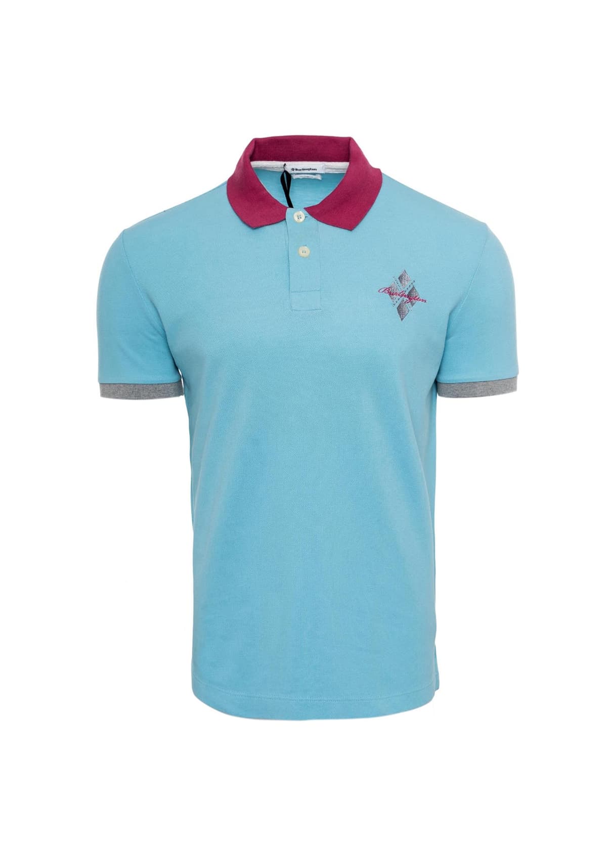 Men's Polo Shirts Burlington Blue