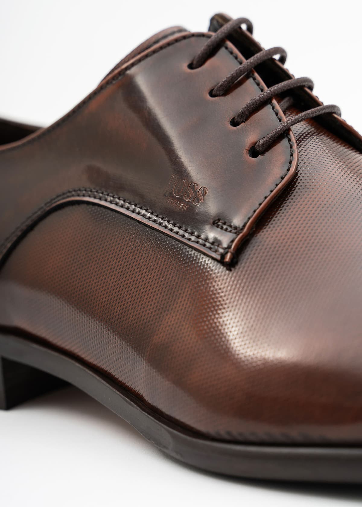 Men's Oxfords Boss Shoes Brown