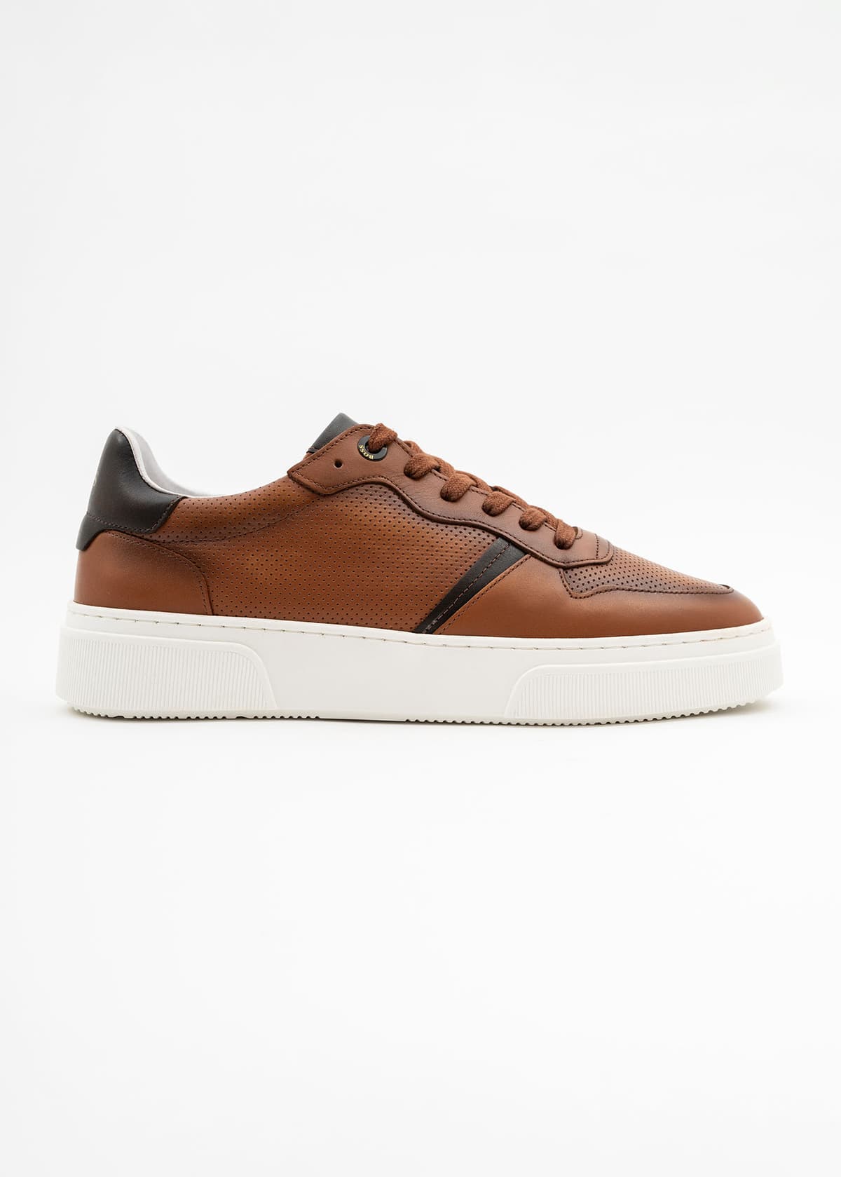 Men's Sneakers Boss Shoes Brown