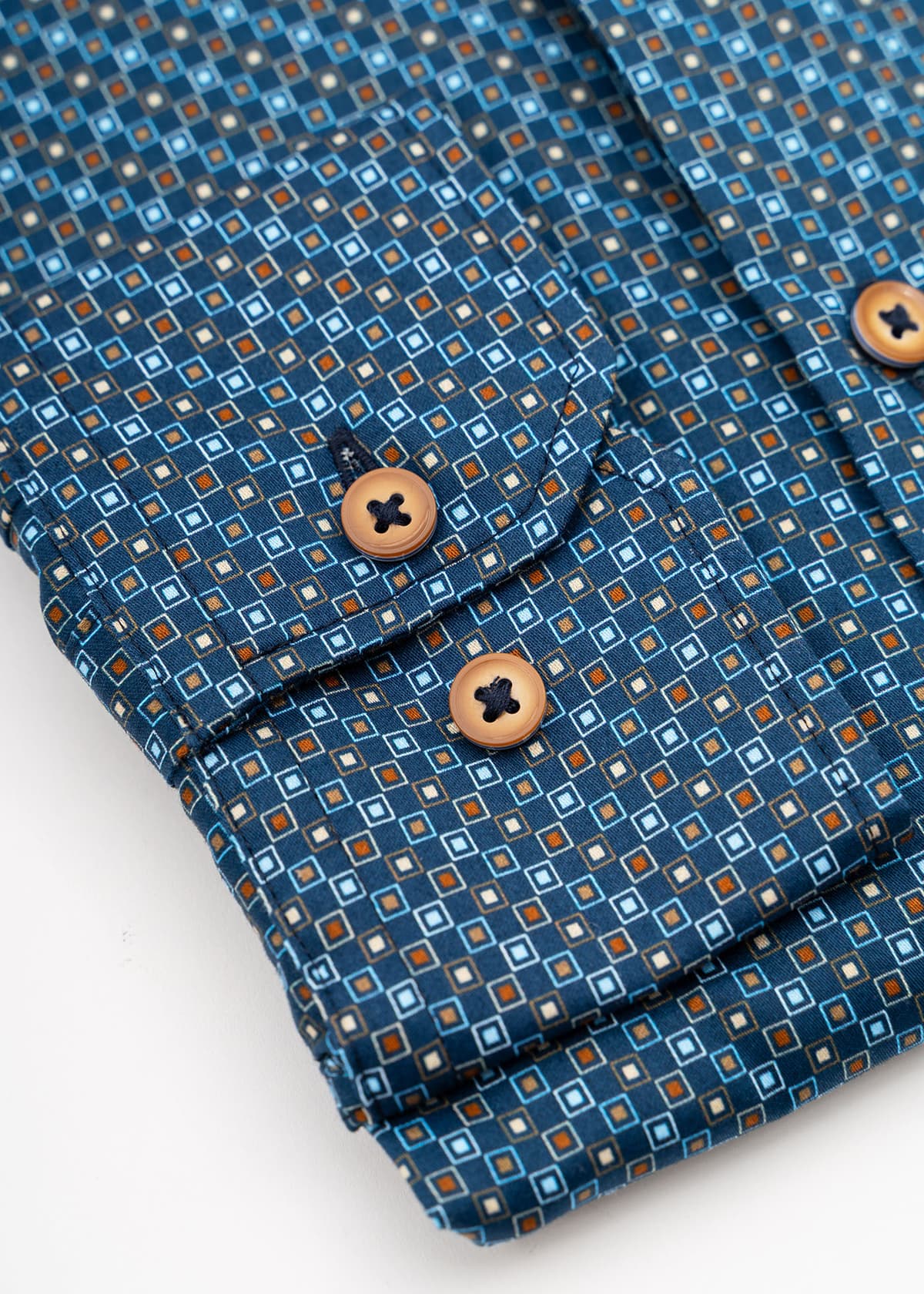 Men's Shirts Bugatti Sportswear Blue