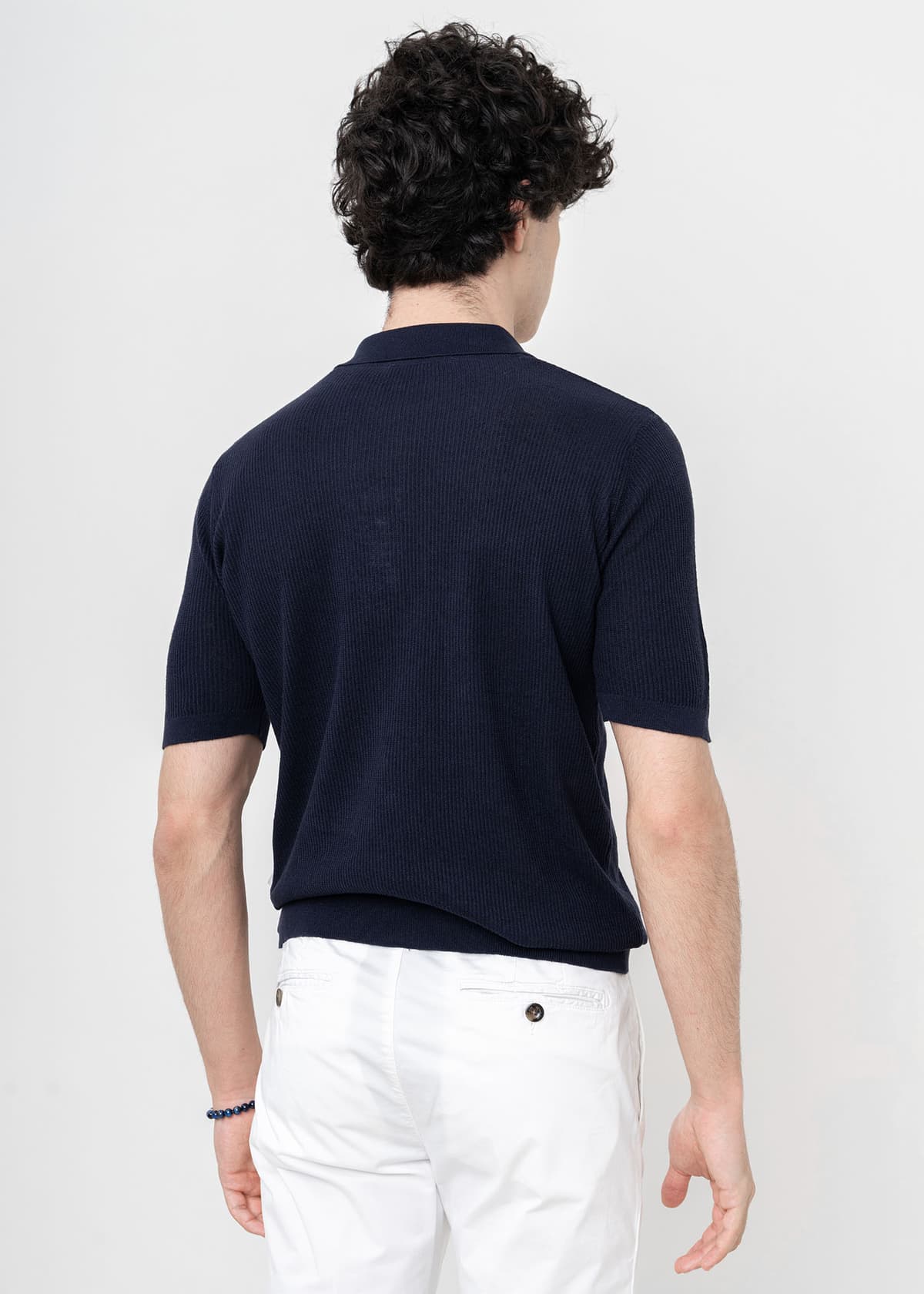 Men's Polo Shirts Hamaki-Ho Blue