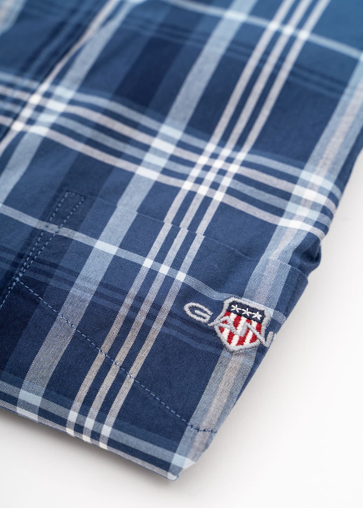 Men's Shirts Gant Blue