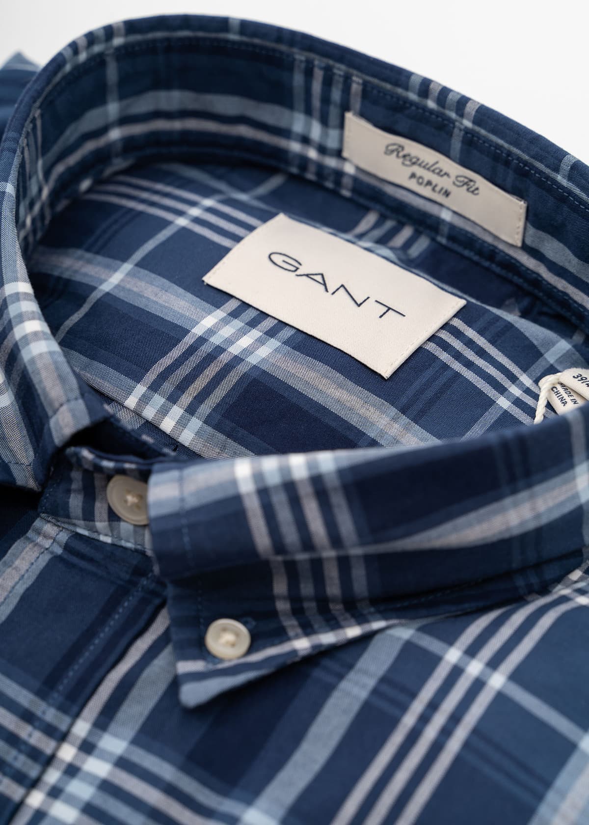 Men's Shirts Gant Blue