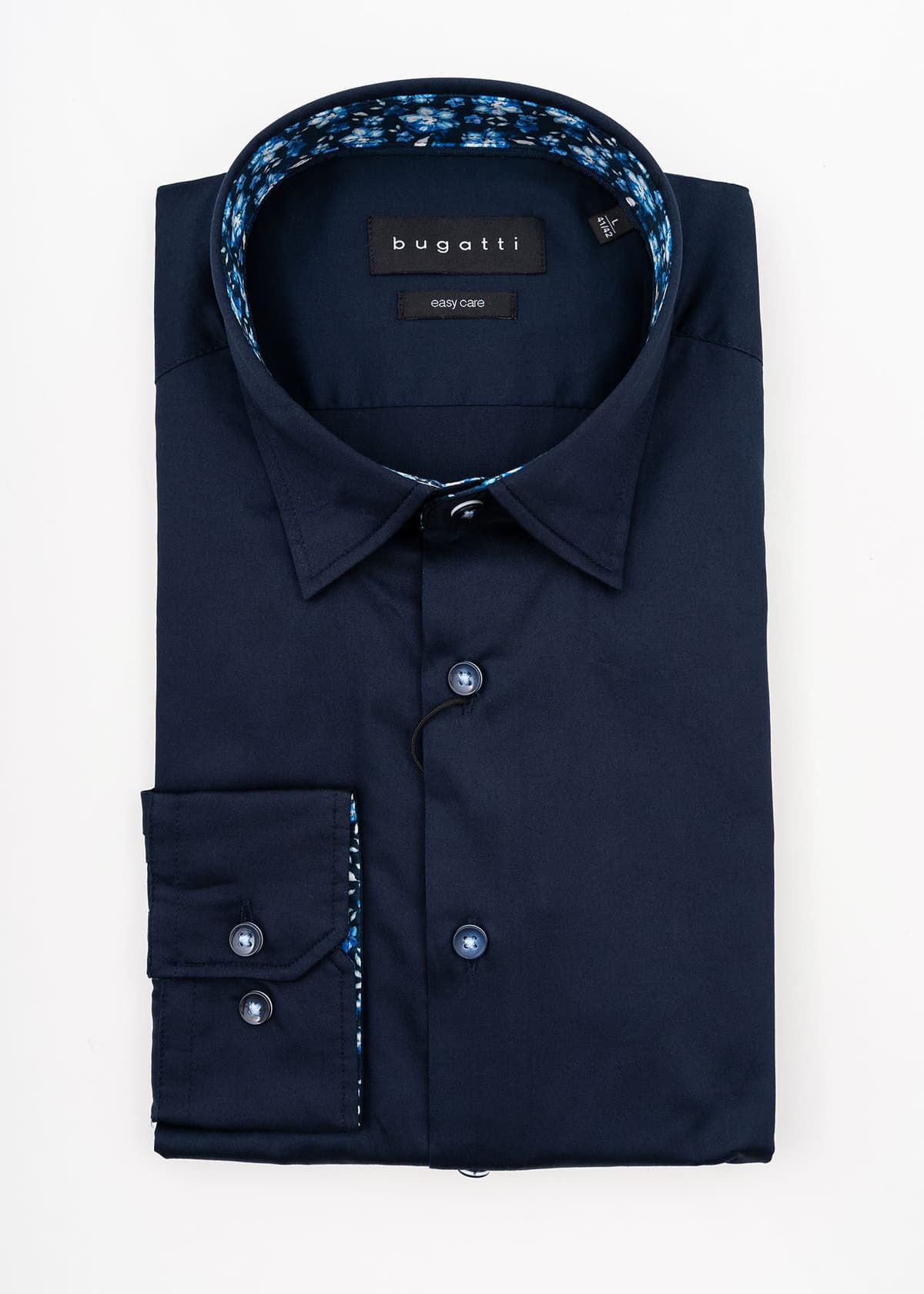 Men's Shirts Bugatti Sportswear Blue