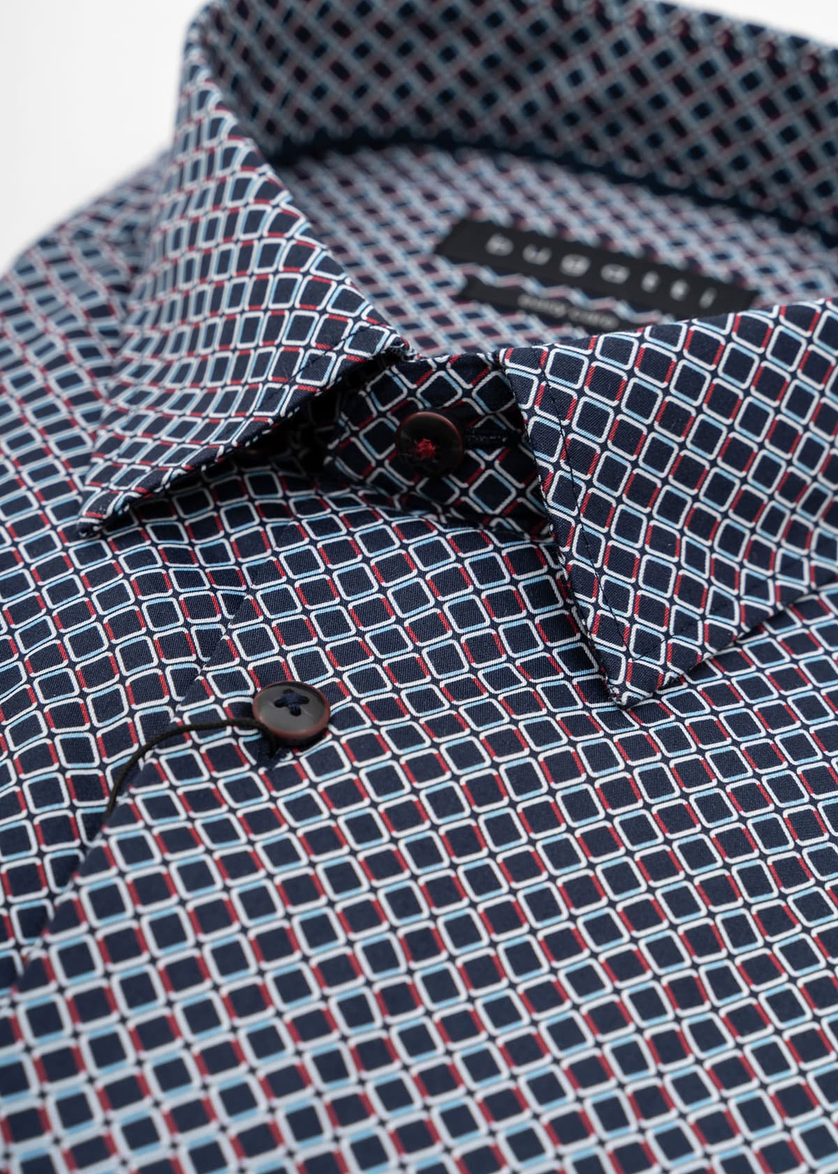 Men's Shirts Bugatti Sportswear Blue