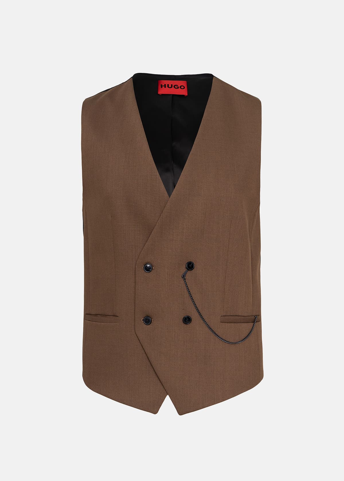 Men's Vests Hugo Brown