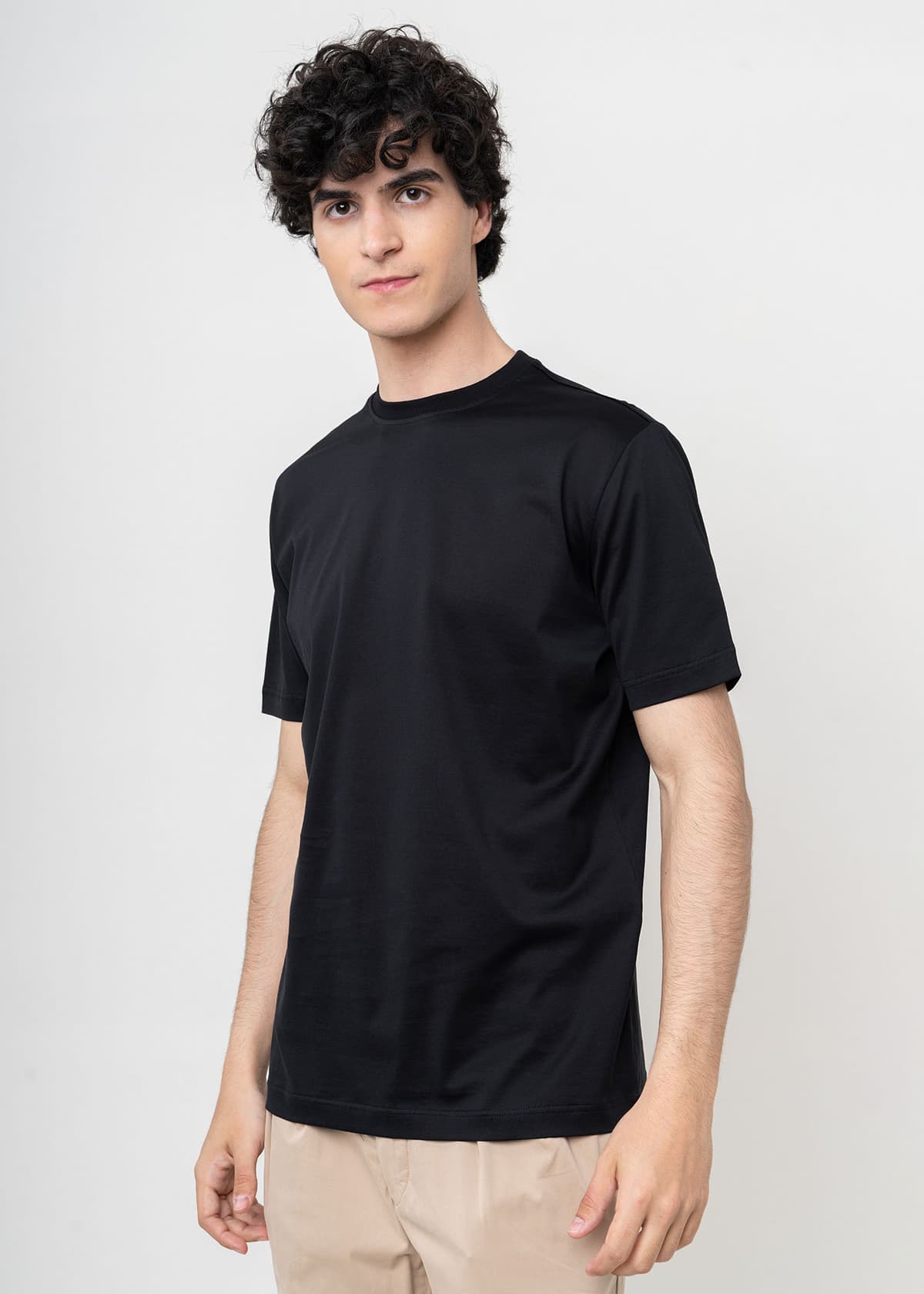 Nino Marini T Shirt της σειράς Basic - XININ8X100 00235 Blue