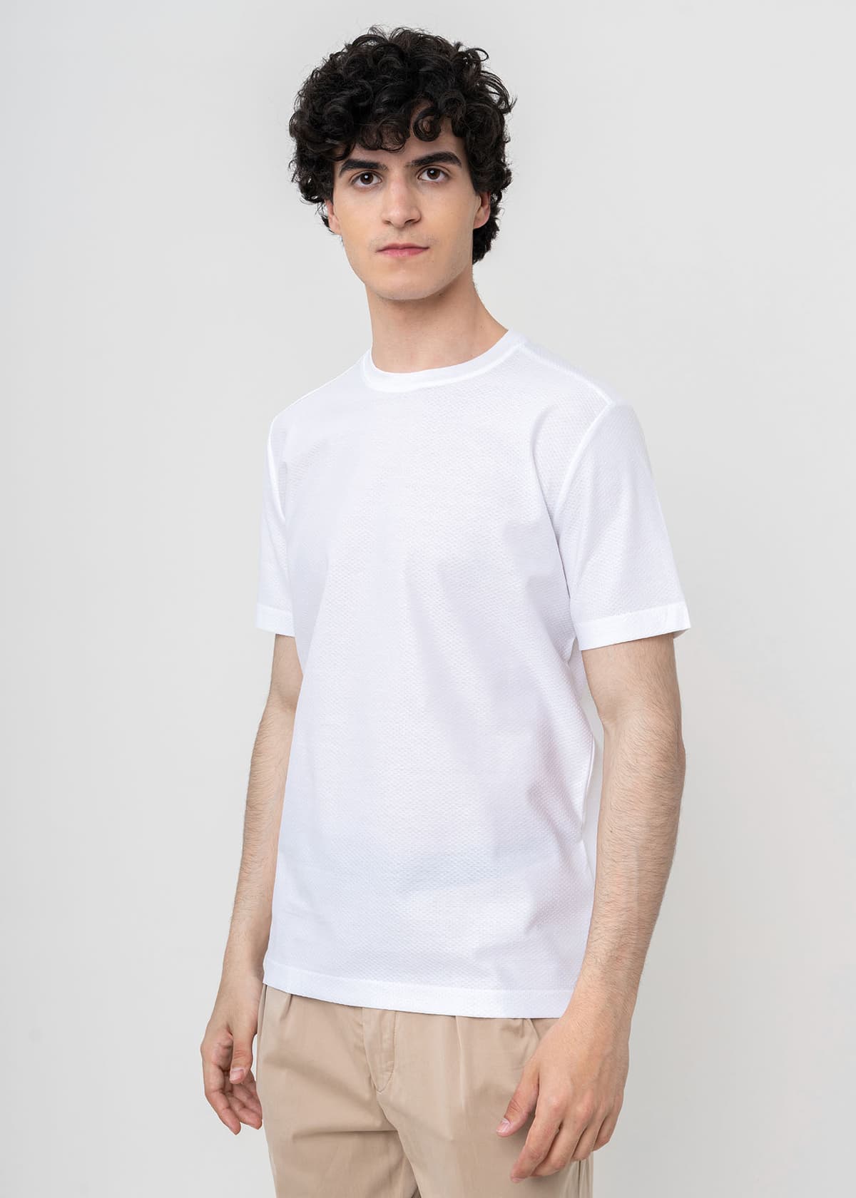 Nino Marini T Shirt της σειράς Micro - XININ82147 00028 Grey