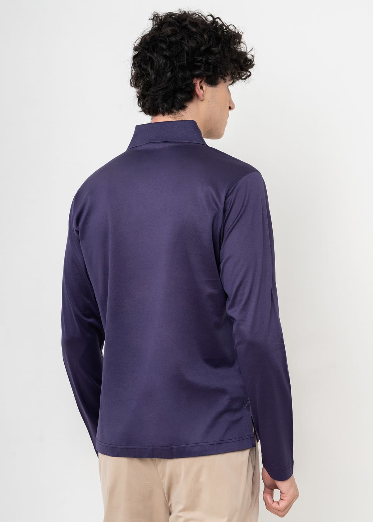 Men's Polo Shirts Karl Lagerfeld Purple