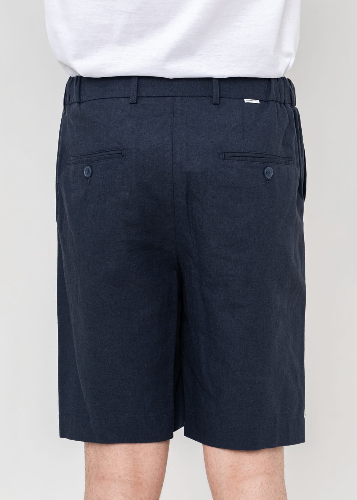 Men's Linen Pants Hamaki-Ho Blue