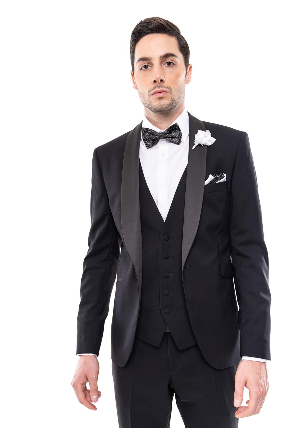 Fragosto Tuxedo σε Slim γραμμή - SF4595 001 Black