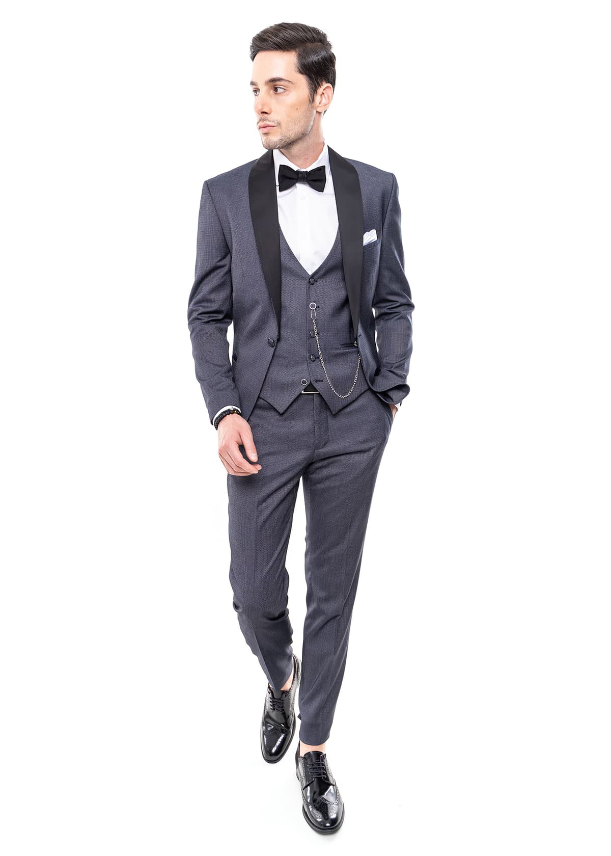 Men's Suits Fragosto Blue