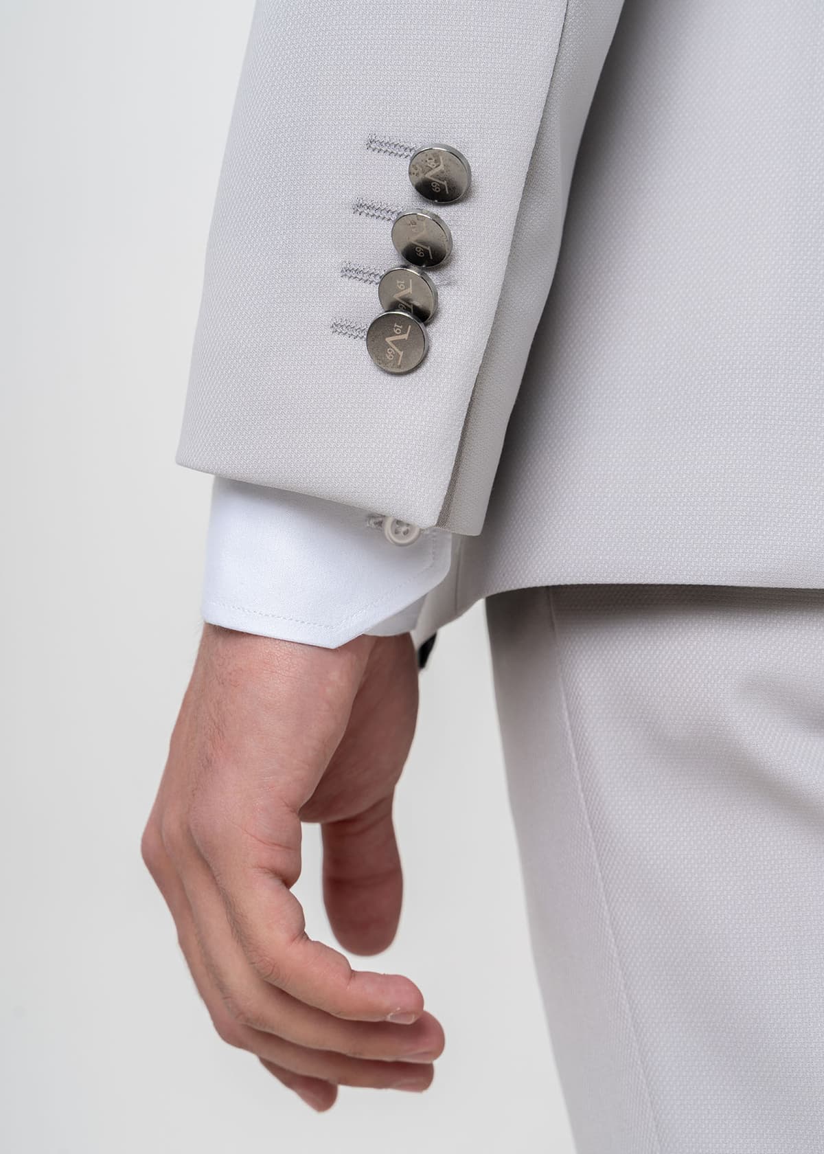 V1969 3 Pieces Smokin της σειράς Carlo - 07.35.CARLO 46 Bone