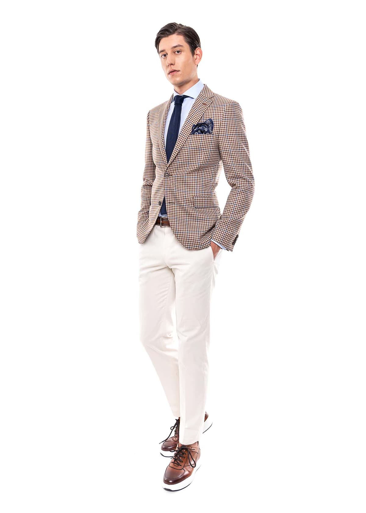 Fragosto Σακάκι “BARBERIS CANONICO” - Multi Check