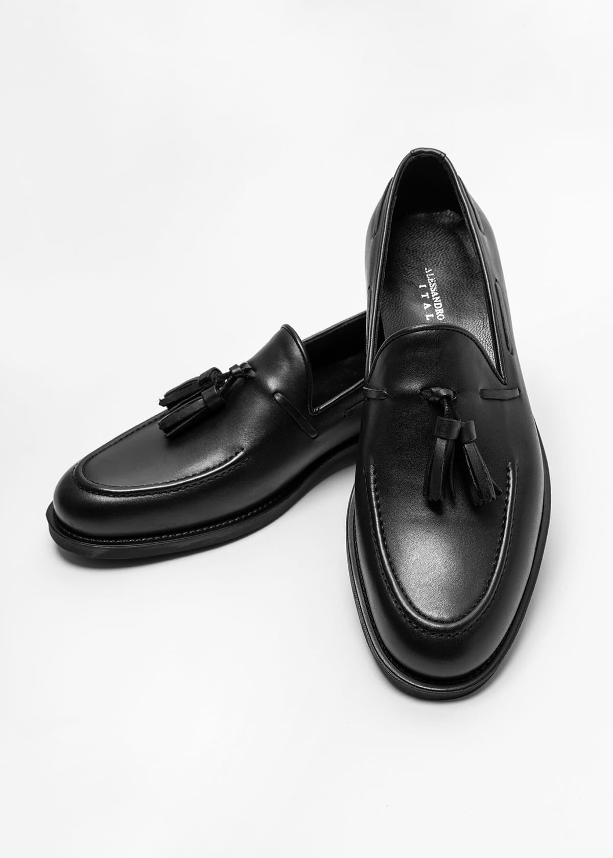 Men's Loafers Alessandro Rossi Black