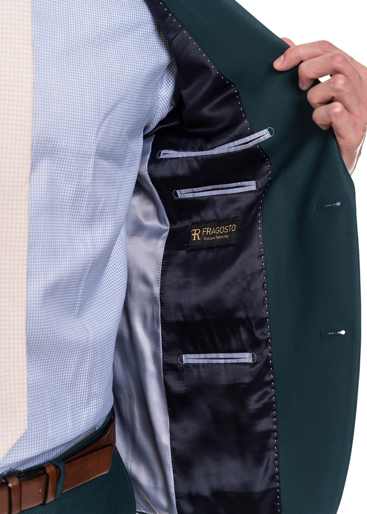 Men's Suits Fragosto Green