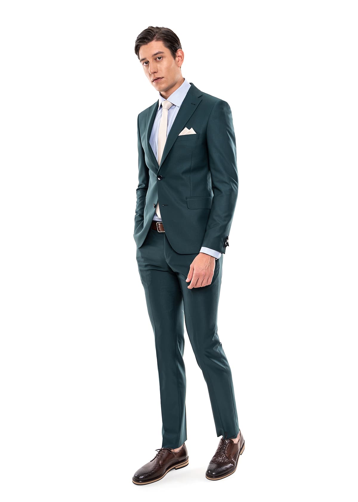 Men's Suits Fragosto Green