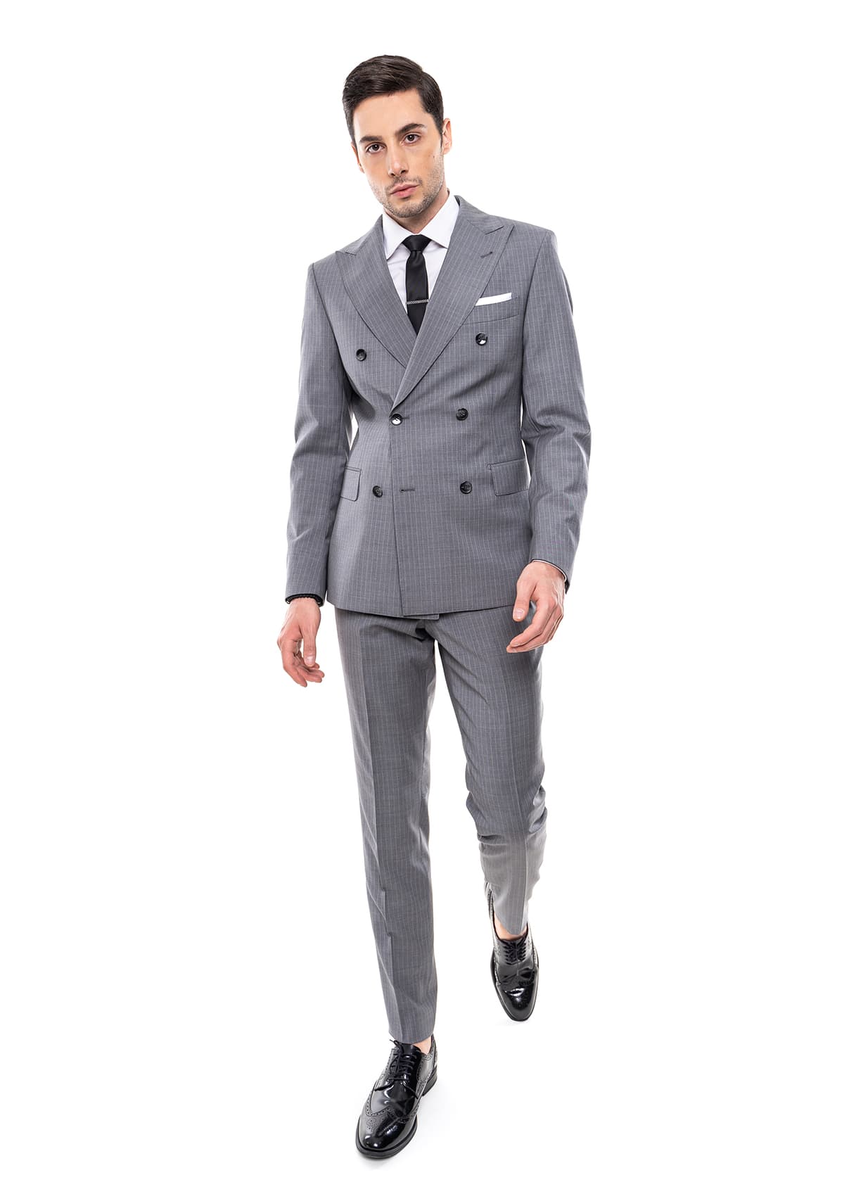 Men's Suits Fragosto Gray