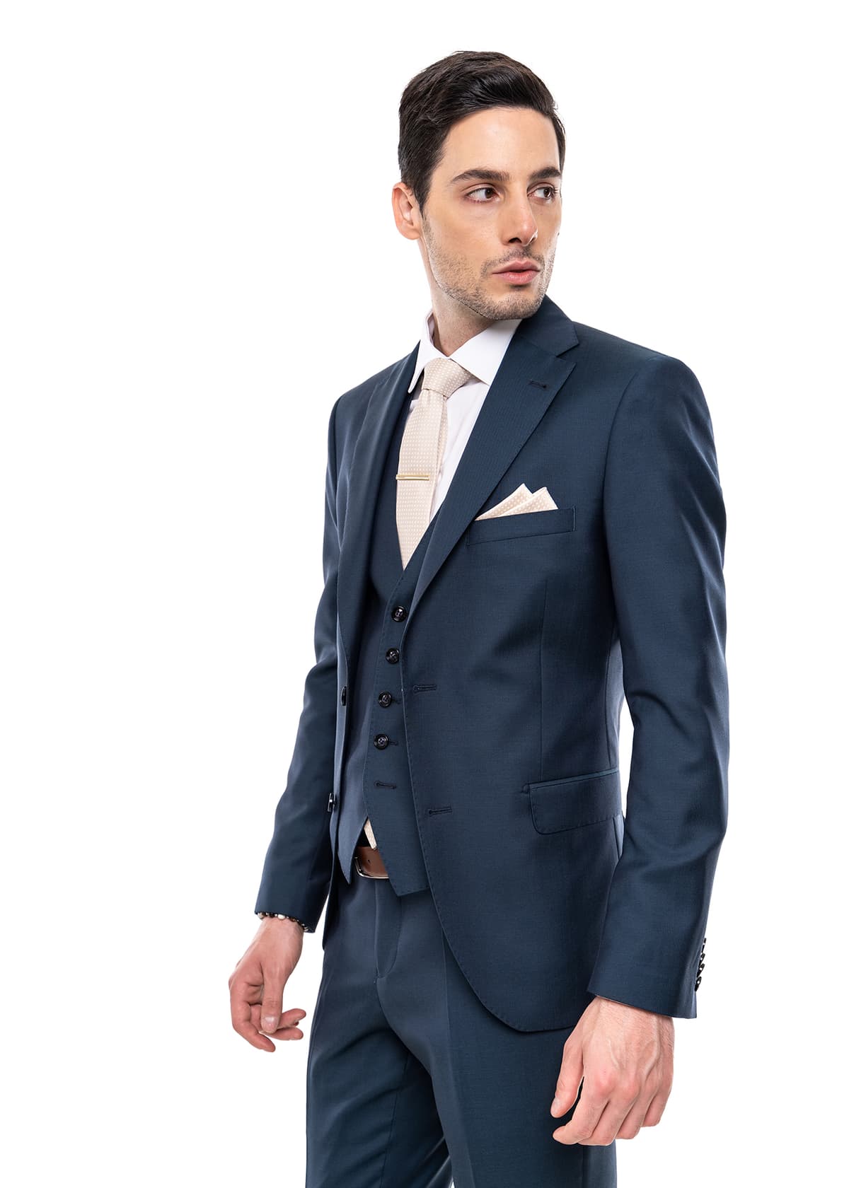 Men's Suits Fragosto Blue