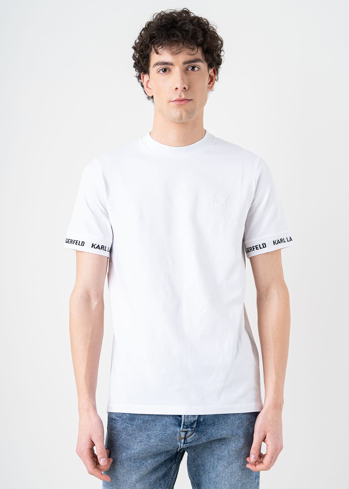 Men's T-Shirts Karl Lagerfeld White