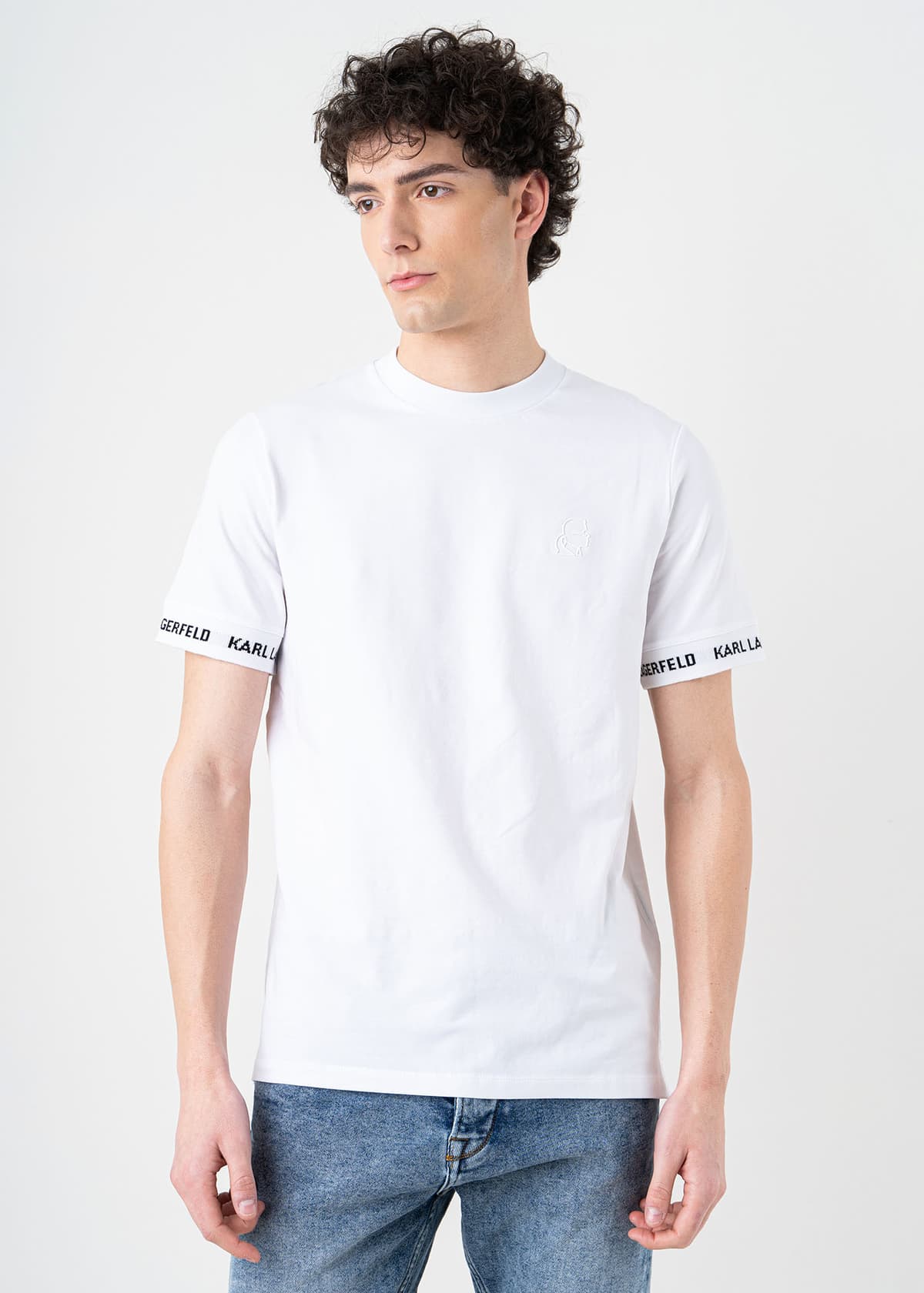 Men's T-Shirts Karl Lagerfeld White