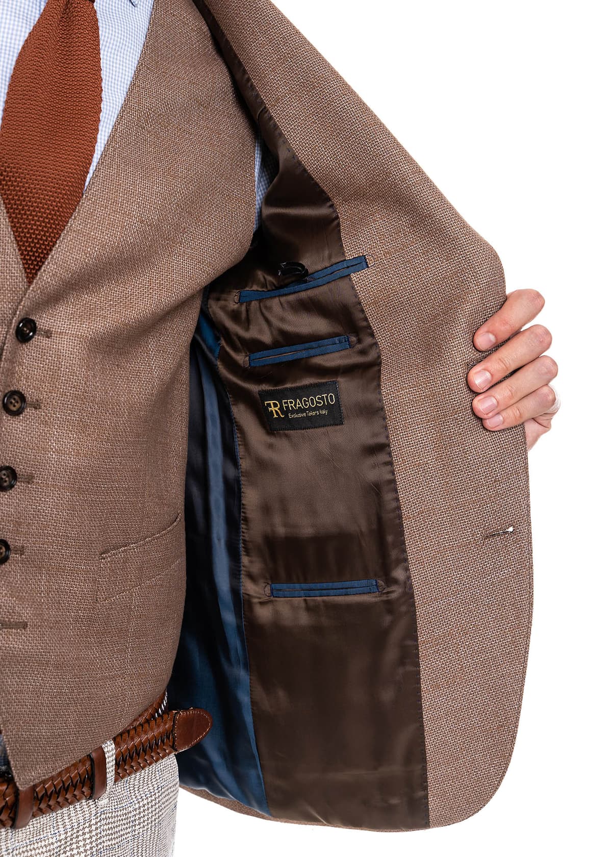 Men's Blazers Fragosto Brown