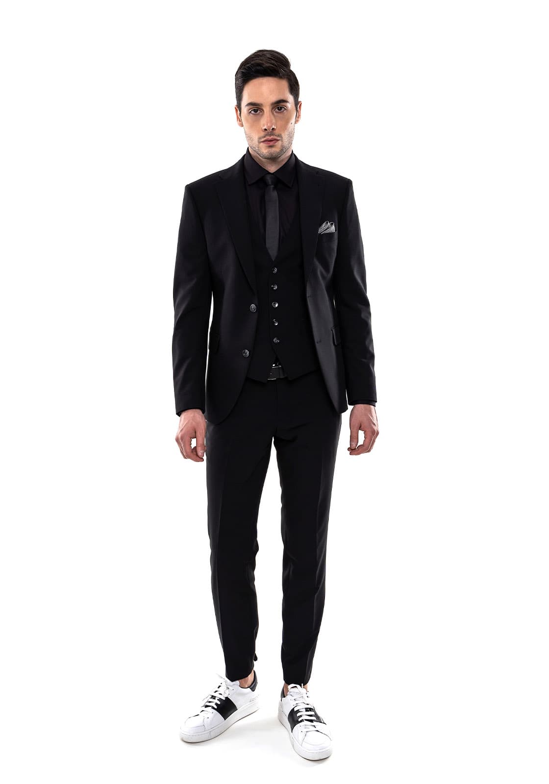 Men's Suits Fragosto Black