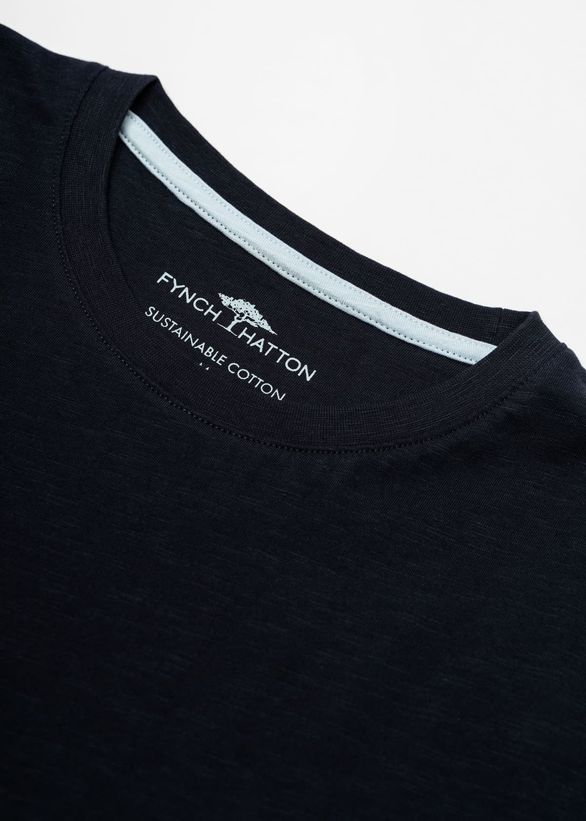 Fynch Hatton T Shirt της σειράς Basic - 1504 1804 685 Navy
