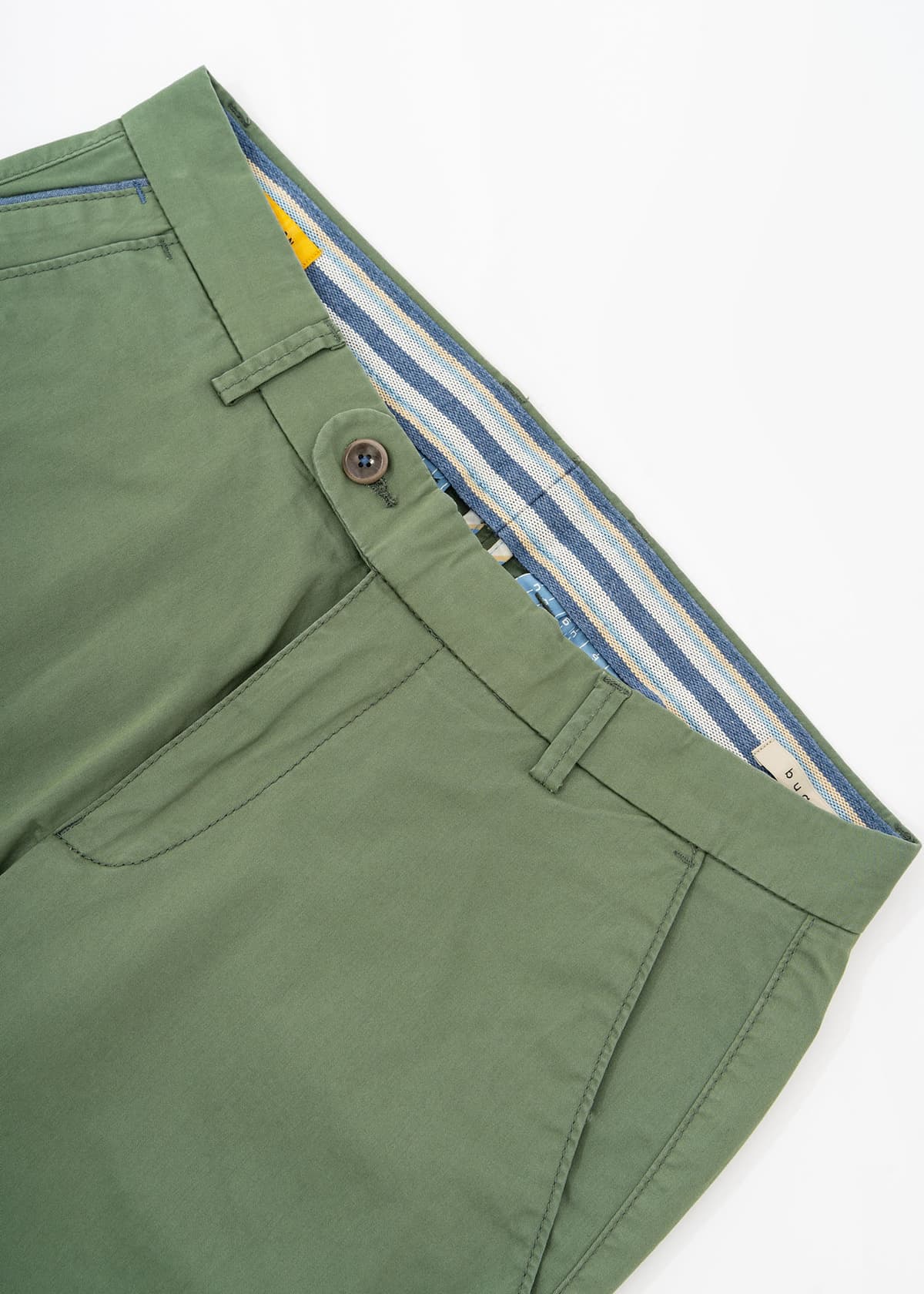 Men's Pants Bugatti Sportswear Green