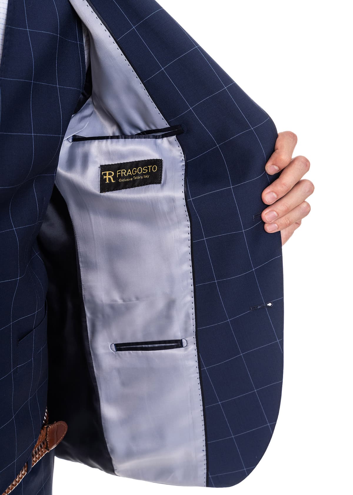 Men's Suits Fragosto Blue