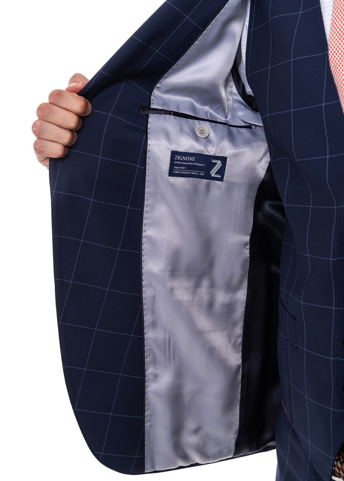 Men's Suits Fragosto Blue