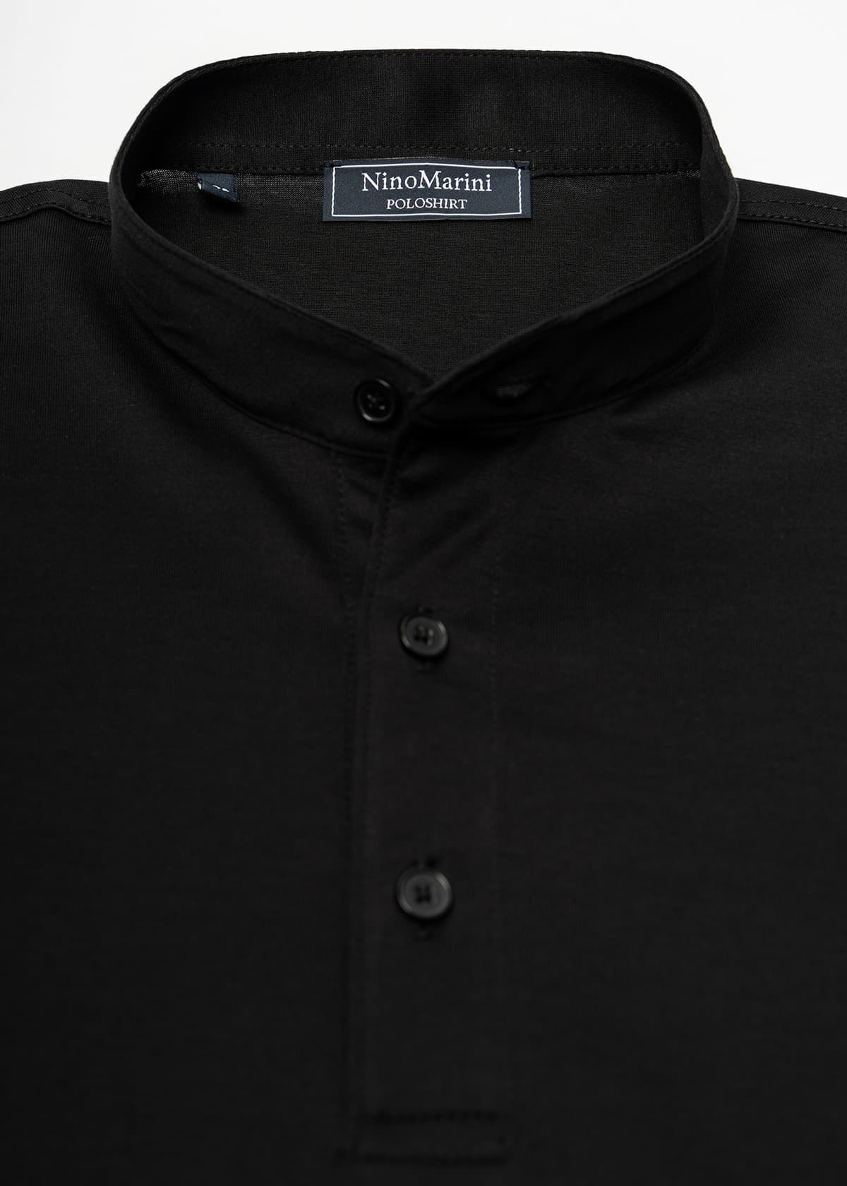 Men's Polo Shirts Nino Marini Black