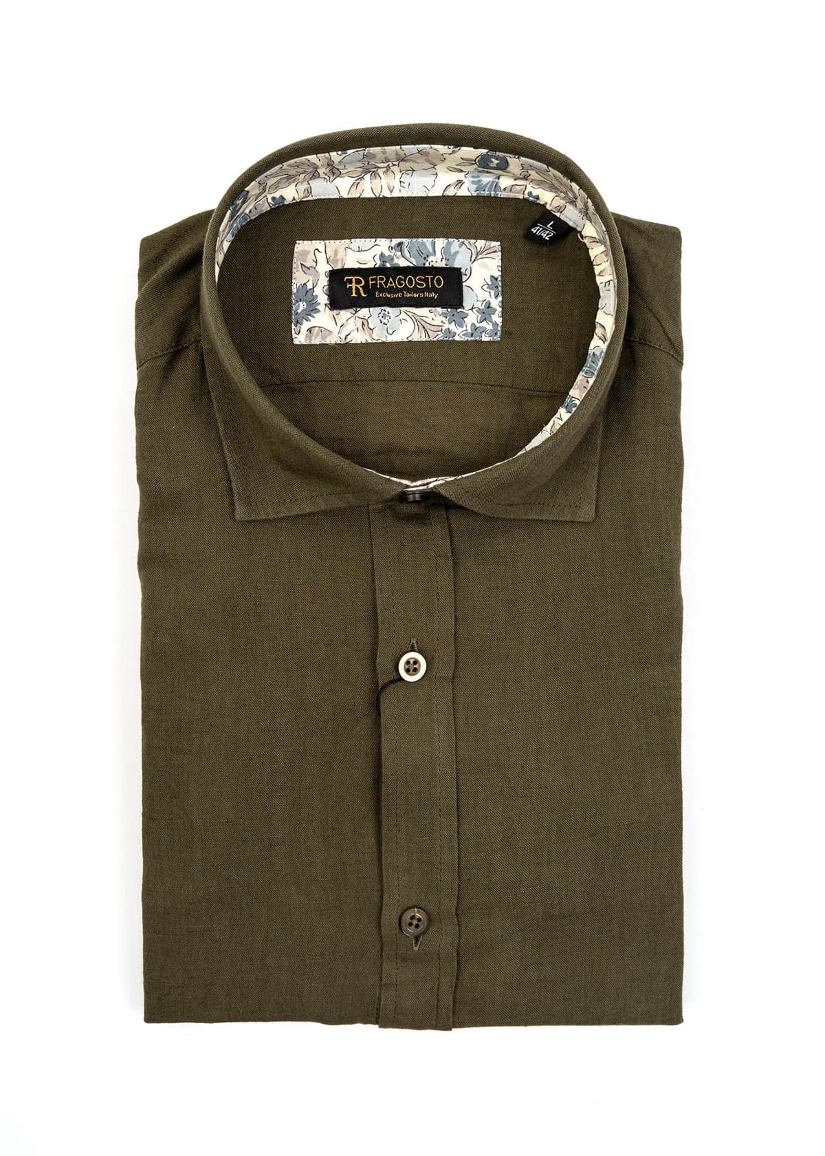 Men's Shirts Fragosto Green