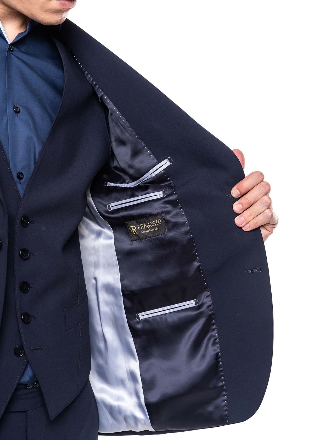 Men's Suits Fragosto Blue