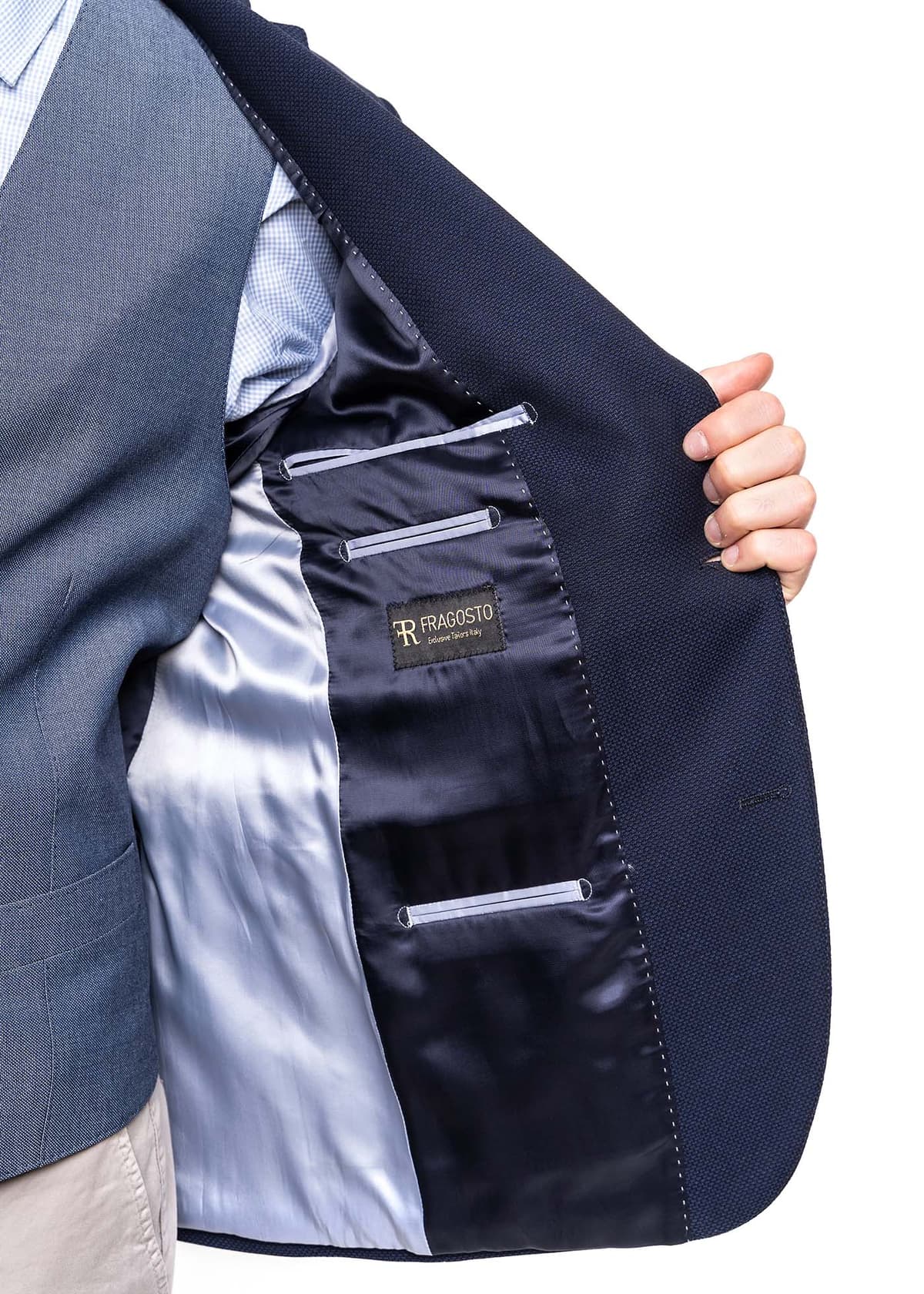 Men's Blazers Fragosto Blue