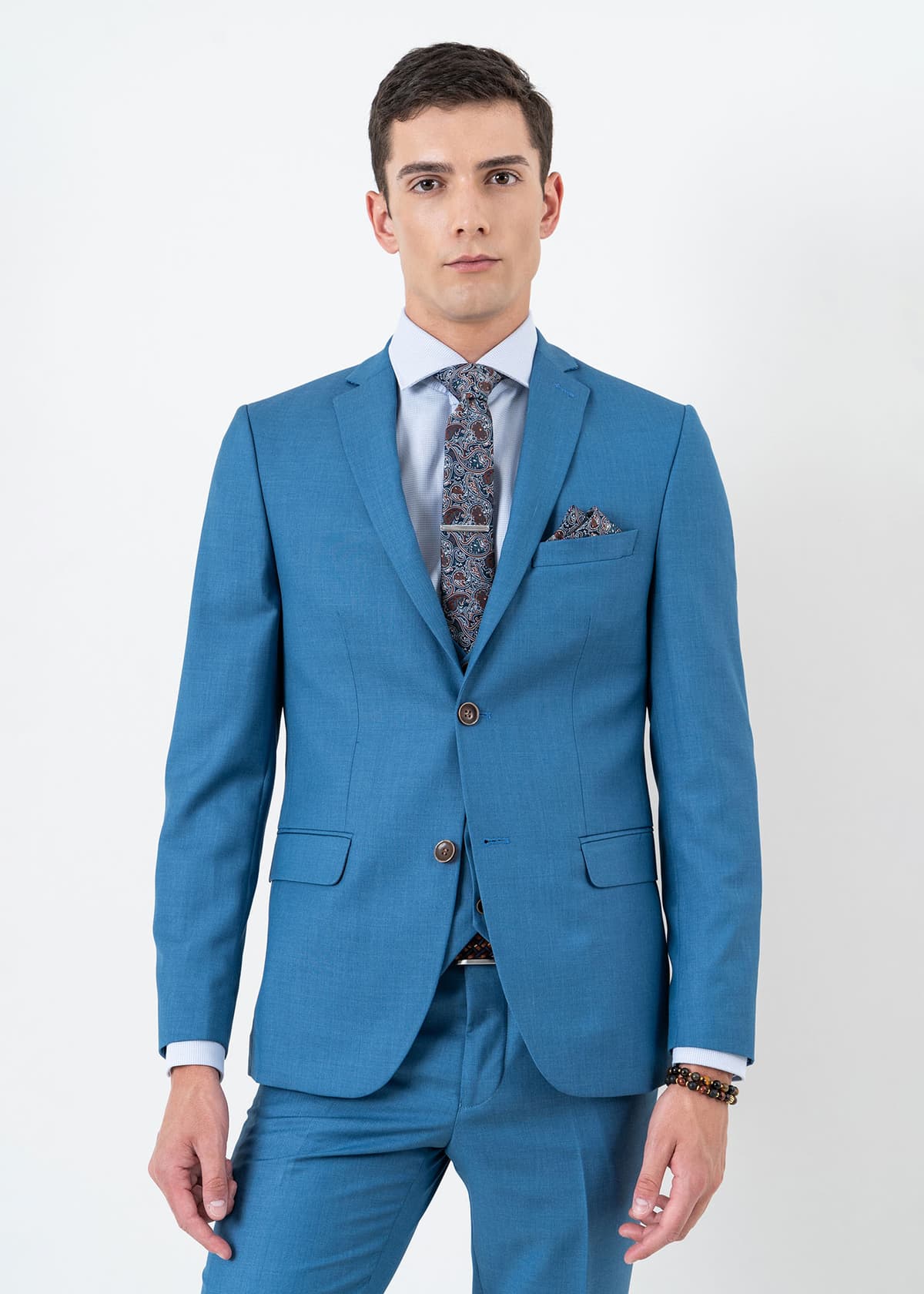 Fragosto 3 Pieces Κοστούμι της σειράς Maine - FRS2323 6010 020 023 Curious Blue