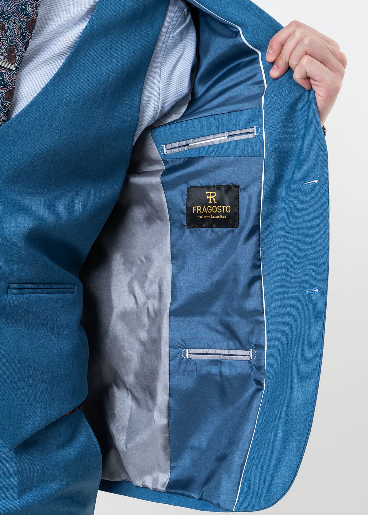 Fragosto 3 Pieces Κοστούμι της σειράς Maine - FRS2323 6010 020 023 Curious Blue