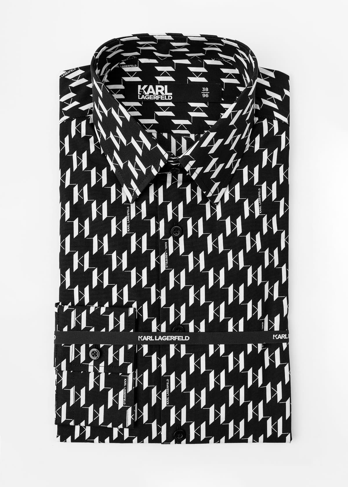 Men's Shirts Karl Lagerfeld Black