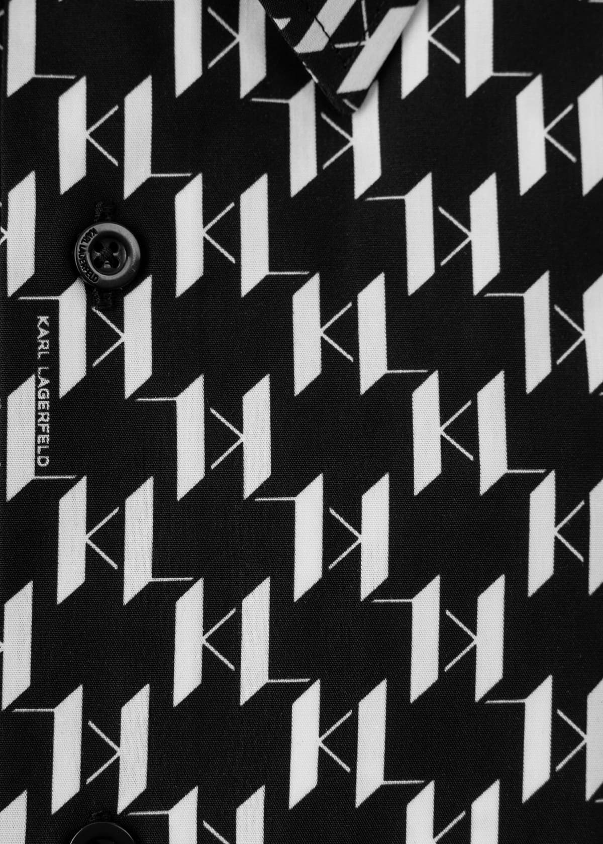 Men's Shirts Karl Lagerfeld Black