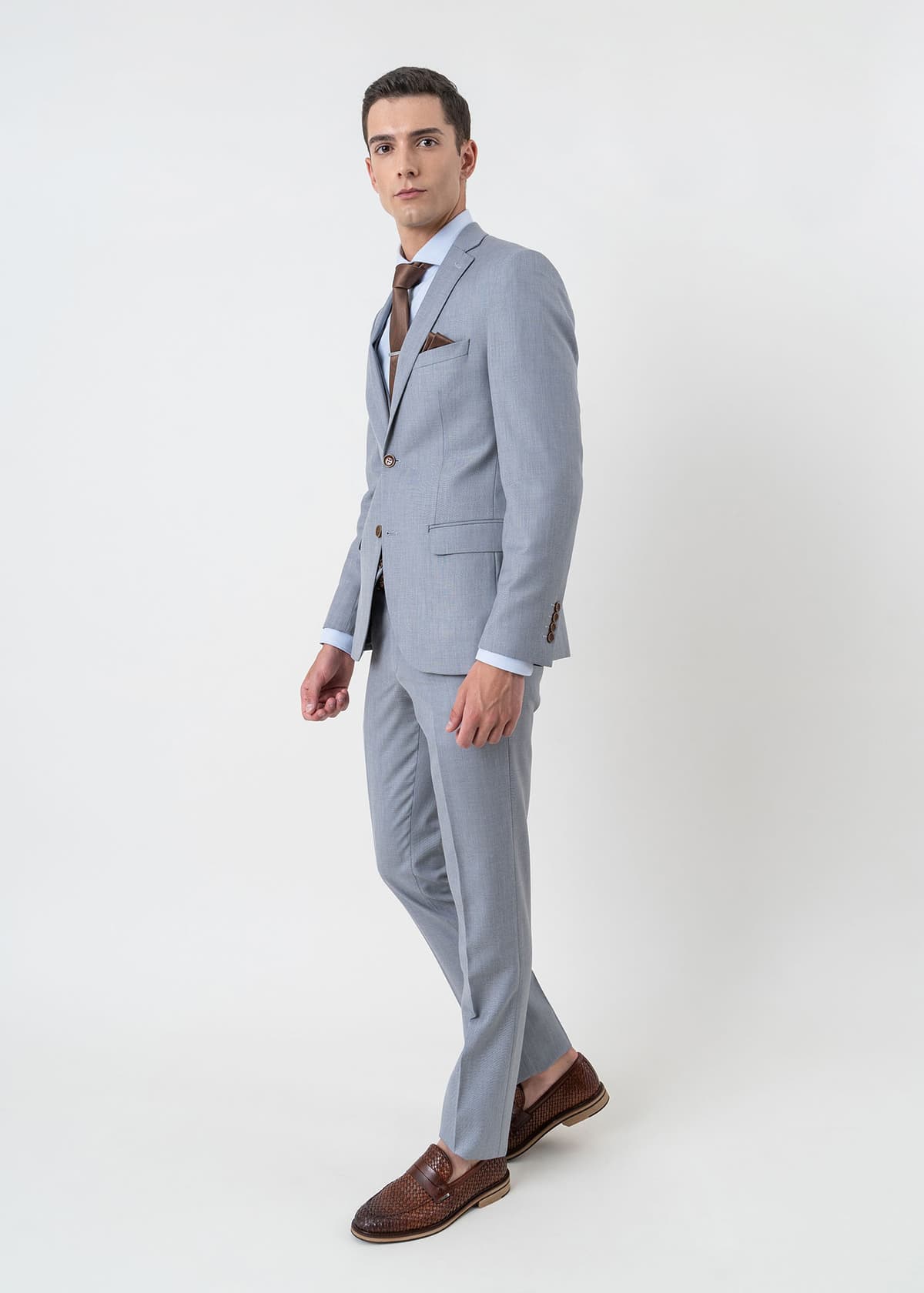 Fragosto 3 Pieces Κοστούμι της σειράς Maine - FRS2323 6010 020 036 Grey